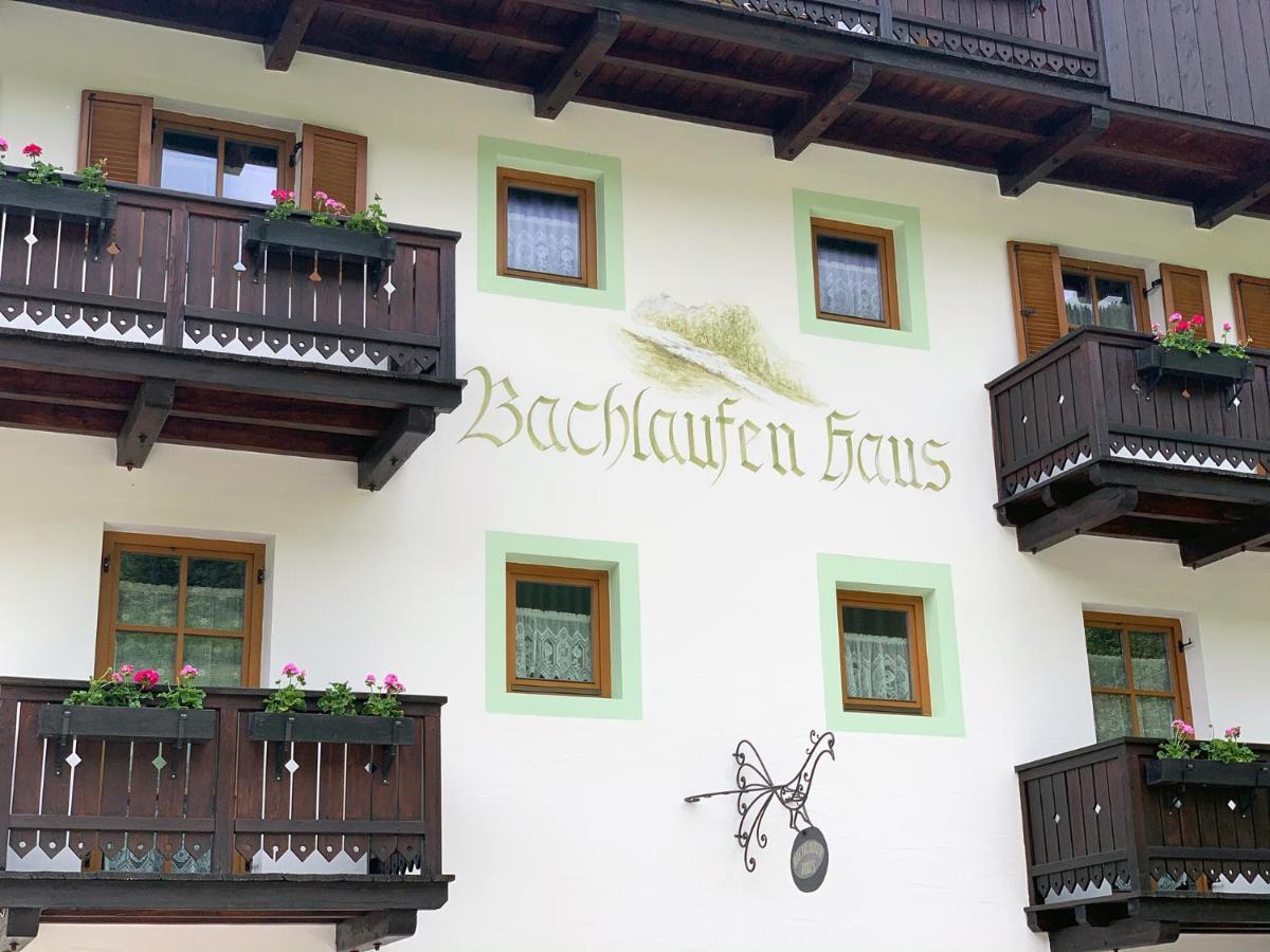 Bachlaufen Haus Aparthotel Sexten Exterior photo